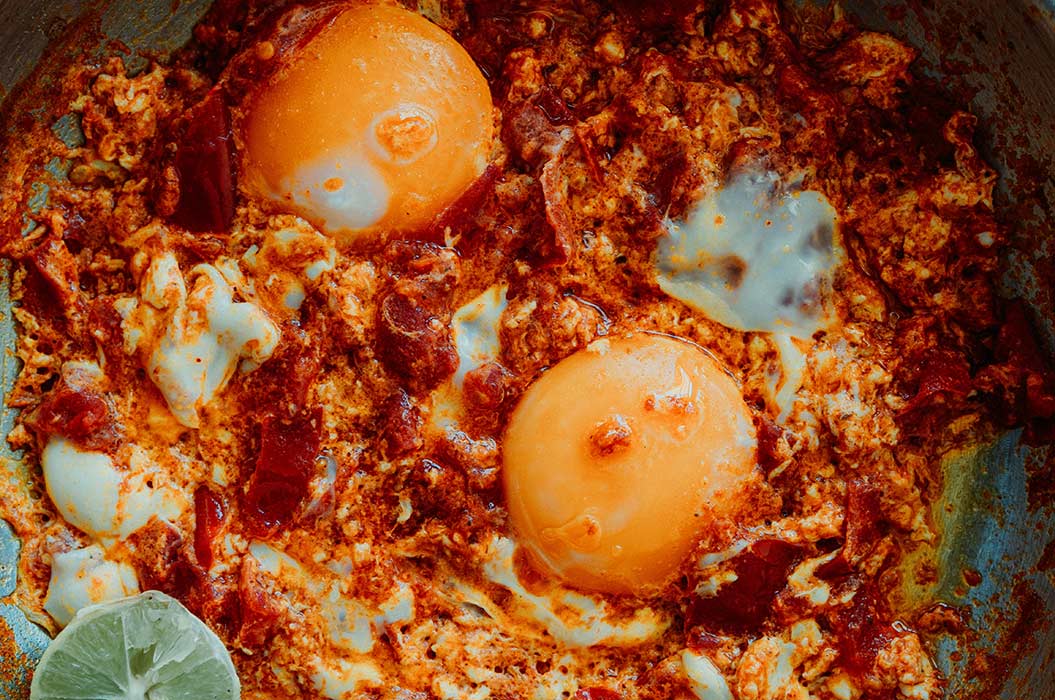 Traditionelle türkische Menemen